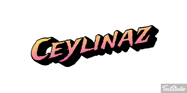 Ceylinaz Metin efekti