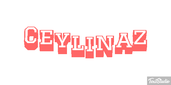 Ceylinaz Metin efekti