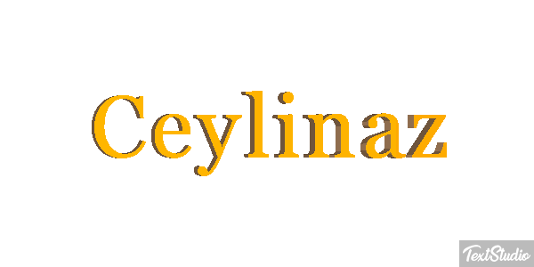 Ceylinaz Metin efekti