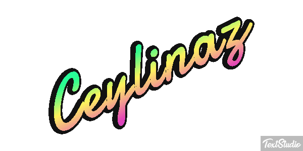 Ceylinaz Metin efekti