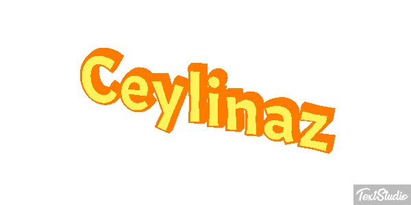 Ceylinaz Metin efekti