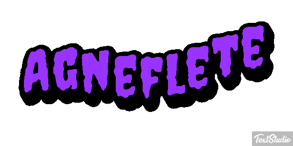 Agneflète Efecto de texto