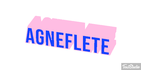 Agneflète Efecto de texto