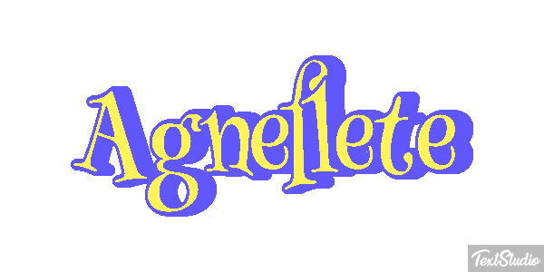 Agneflète Efecto de texto