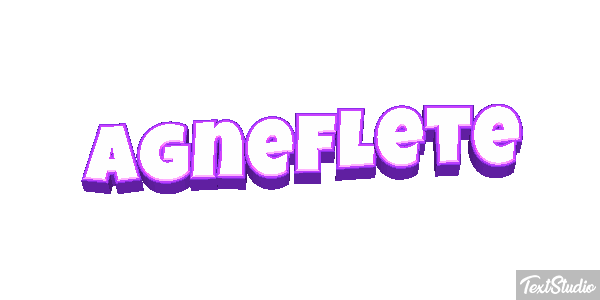Agneflète Efecto de texto