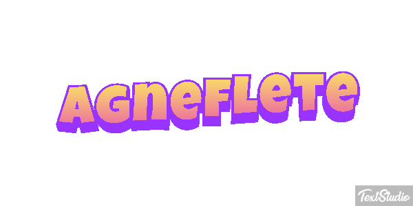 Agneflète Efecto de texto