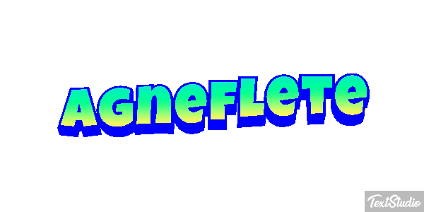 Agneflète Efecto de texto