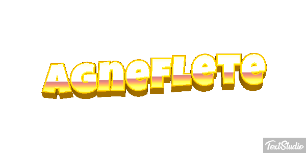 Agneflète Efecto de texto