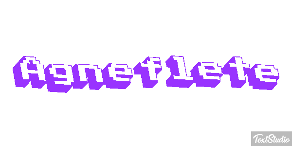 Agneflète Efecto de texto