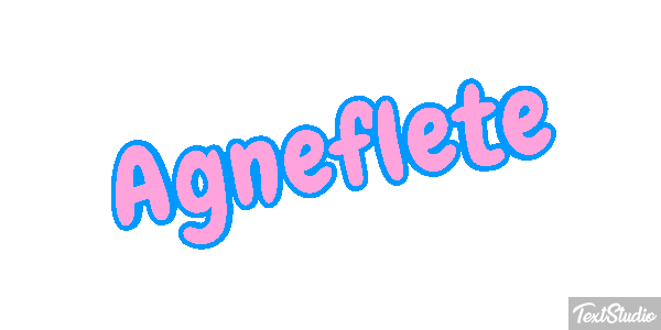Agneflète Efecto de texto