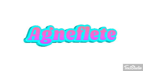 Agneflète Efecto de texto