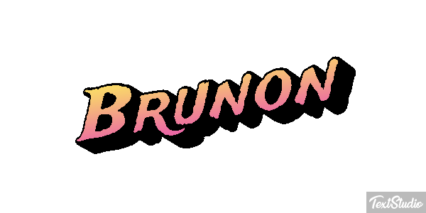 Brunon Text effect