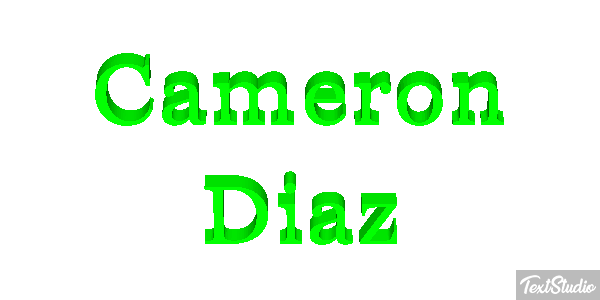 Cameron Diaz Efeito do texto