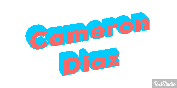 Cameron Diaz Efeito do texto