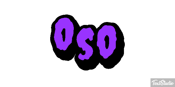 Oso Tekst effect