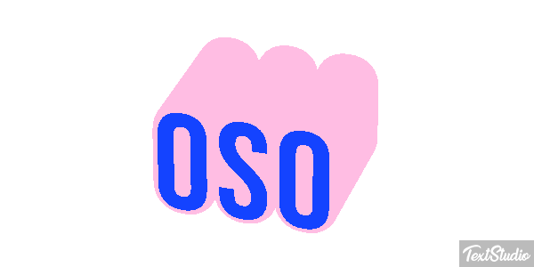 Oso Tekst effect