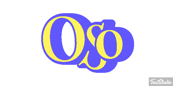 Oso Tekst effect