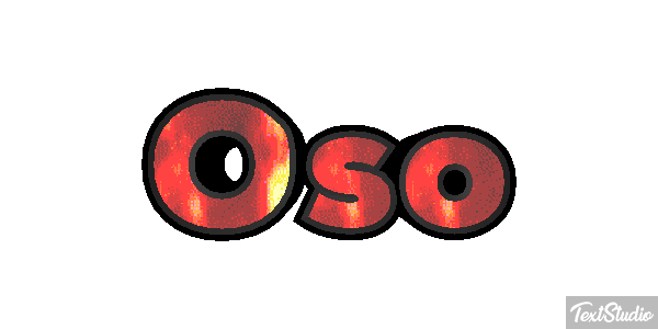 Oso Tekst effect