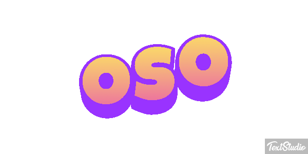 Oso Tekst effect