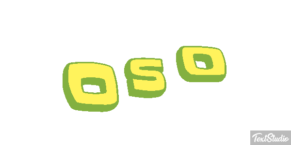 Oso Tekst effect