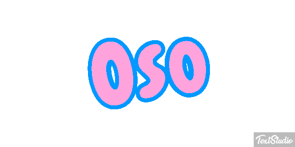 Oso Tekst effect