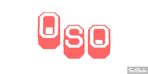 Oso Tekst effect