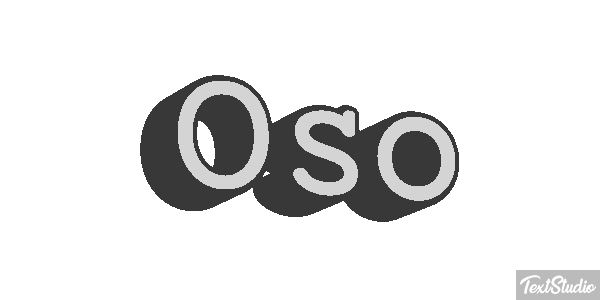 Oso Tekst effect