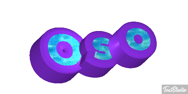 Oso Tekst effect
