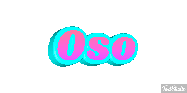 Oso Tekst effect