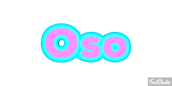 Oso Tekst effect