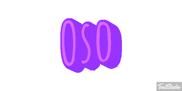 Oso Tekst effect