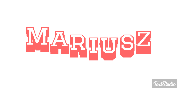 Mariusz Effet de texte