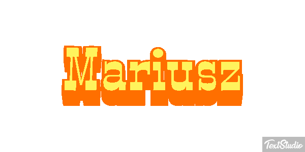 Mariusz Effet de texte