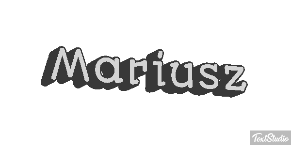 Mariusz Effet de texte