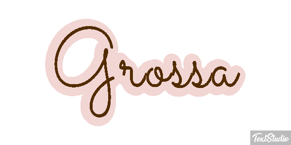 Grossa Текстовый эффект