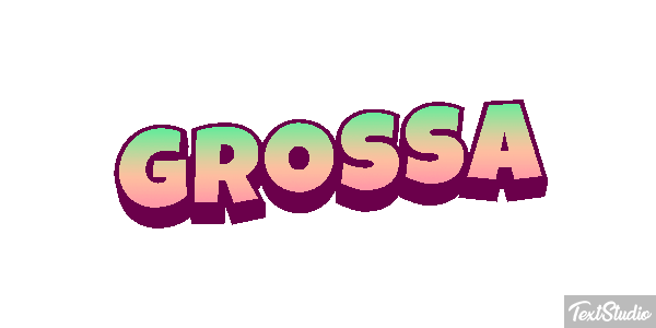 Grossa Текстовый эффект