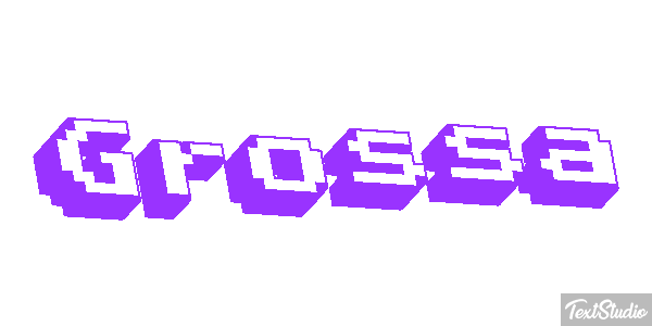 Grossa Текстовый эффект