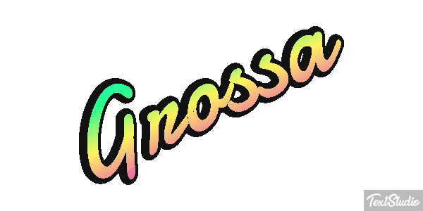 Grossa Текстовый эффект