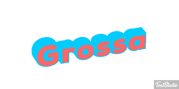 Grossa Текстовый эффект