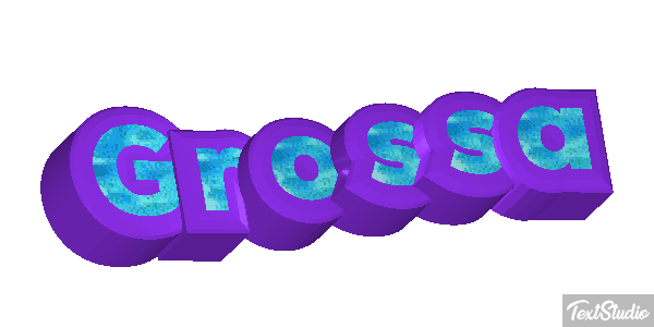 Grossa Текстовый эффект