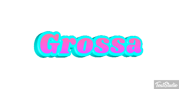 Grossa Текстовый эффект