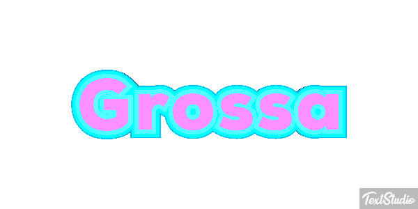 Grossa Текстовый эффект