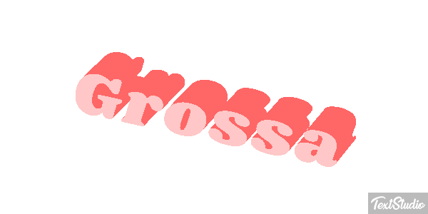 Grossa Текстовый эффект