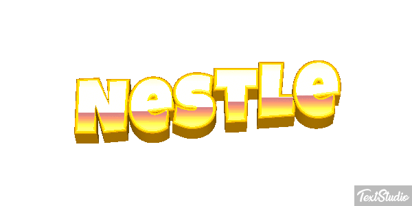 Nestlé Text effect