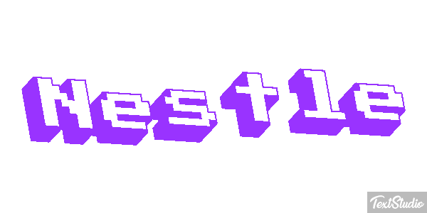 Nestlé Text effect