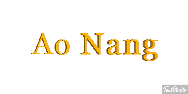 Ao Nang Effetto testo