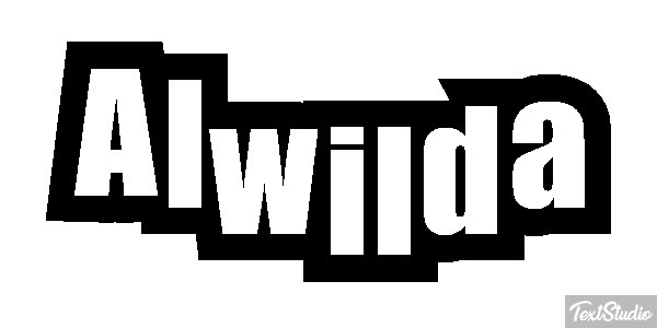 Alwilda Текстовый эффект