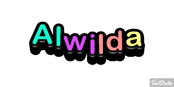 Alwilda Текстовый эффект
