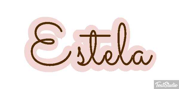 Estela Text effect