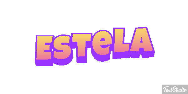 Estela Text effect